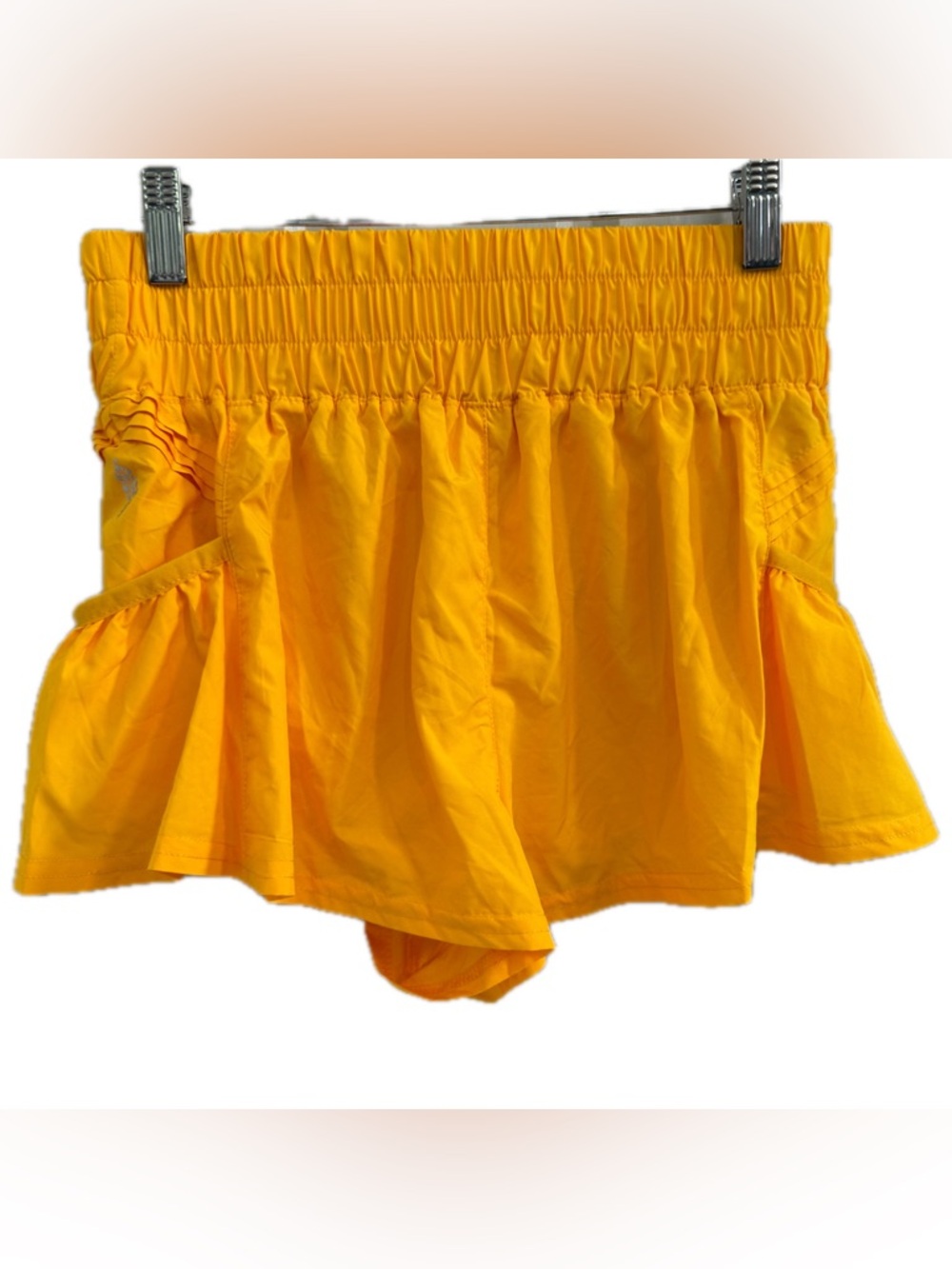 FP Movement Get Your Flirt On Shorts in Yellow/Orange XS